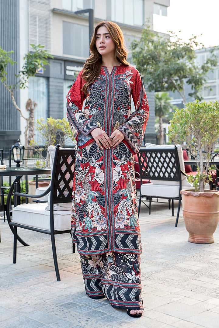 Ellena | Fusion Co Ords 25 | Scarlet Premium - Official Ellena stockist in UK - Sakeena London