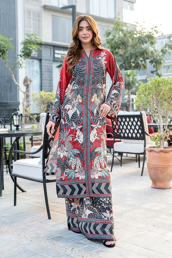 Ellena | Fusion Co Ords 25 | Scarlet Premium - Official Ellena stockist in UK - Sakeena London