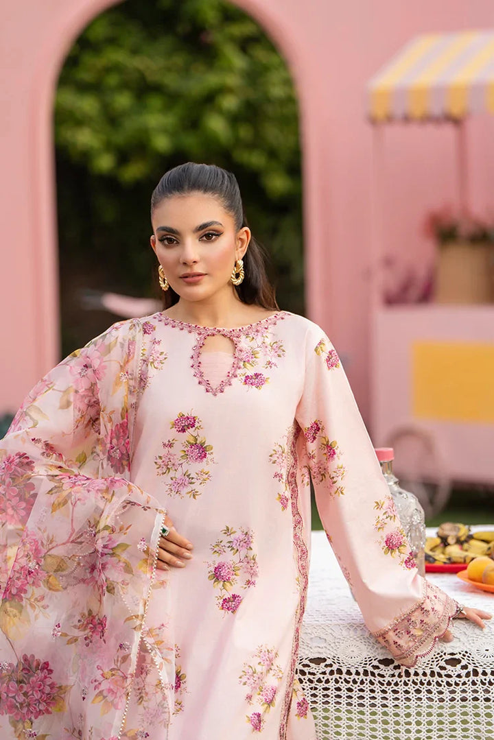 Ellena | Pret Dresses | 3-PC Stitched Embroidered Suit 984PKS - Official Ellena stockist in UK - Sakeena London