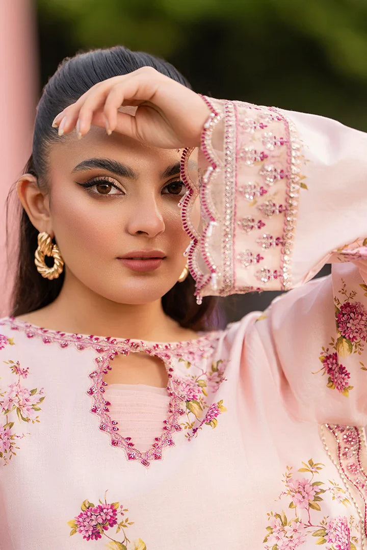 Ellena | Pret Dresses | 3-PC Stitched Embroidered Suit 984PKS - Official Ellena stockist in UK - Sakeena London