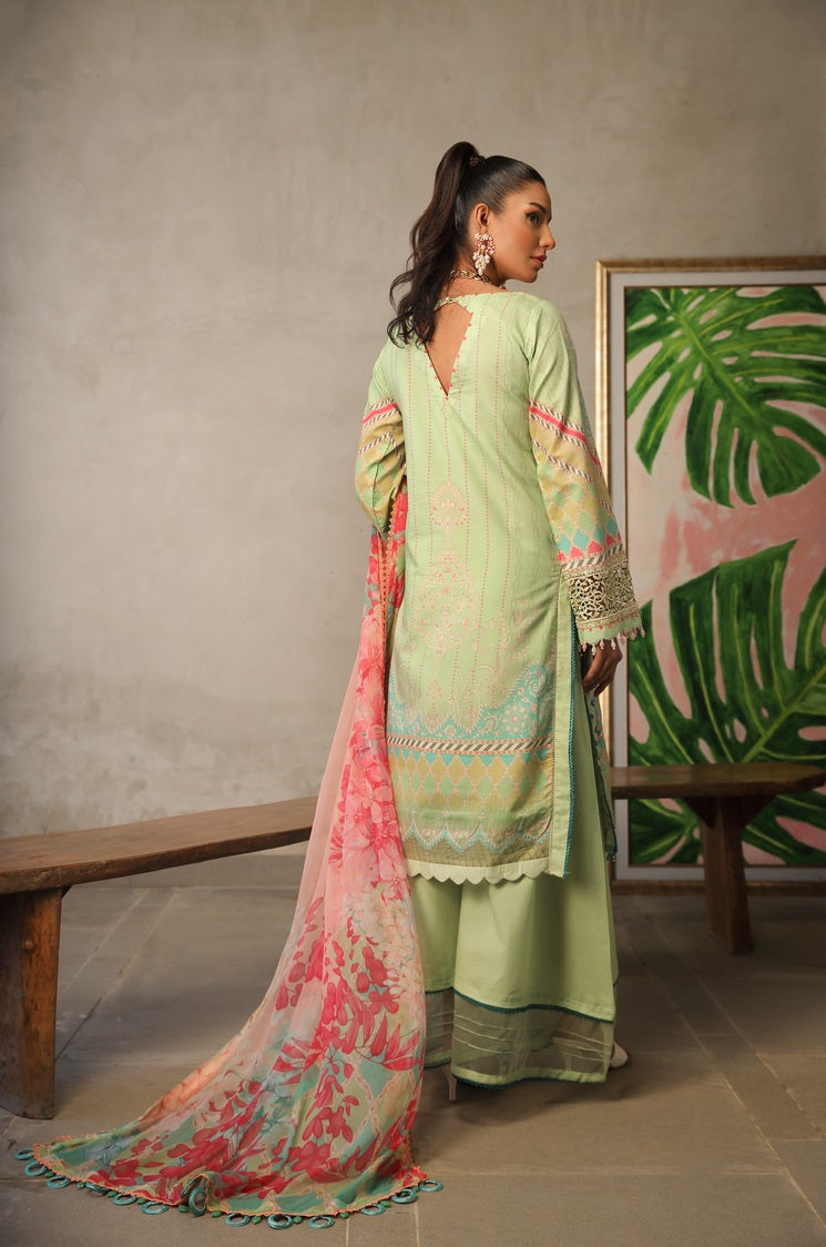 Ellena | Printed Lawn Collection | D01 - Official Ellena stockist in UK - Sakeena London