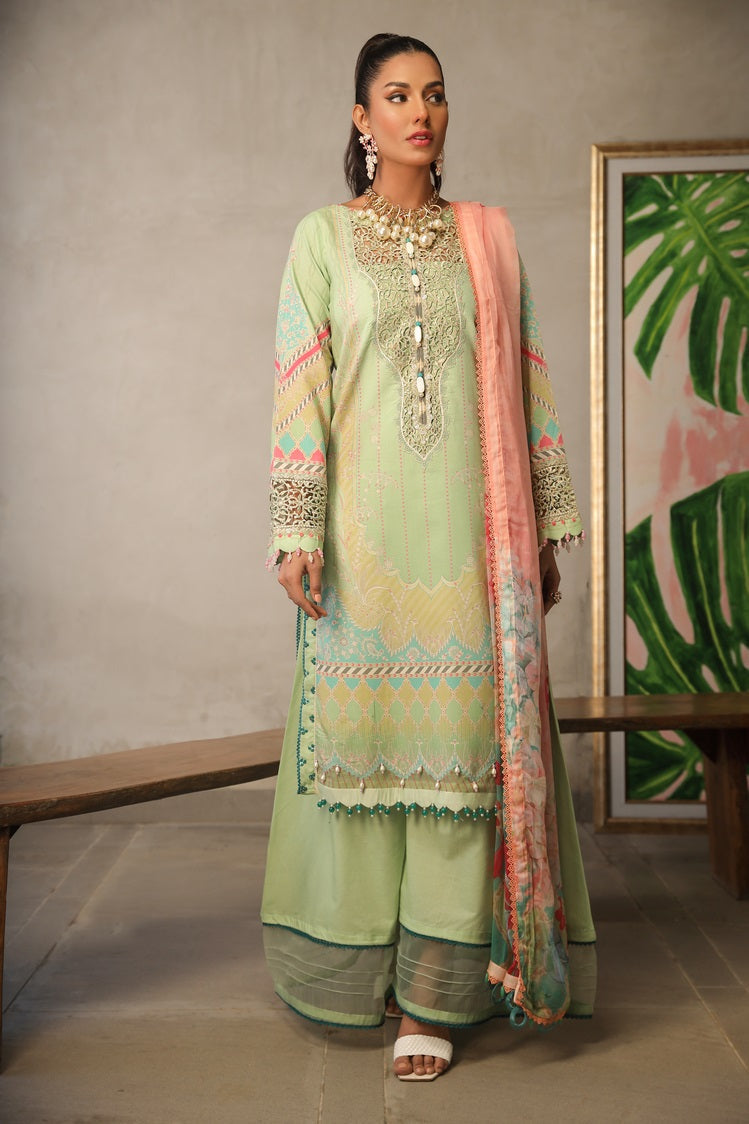 Ellena | Printed Lawn Collection | D01 - Official Ellena stockist in UK - Sakeena London