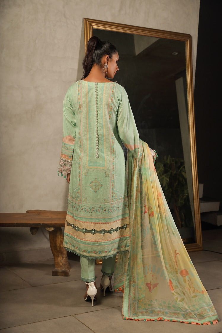 Ellena | Printed Lawn Collection | D02 - Official Ellena stockist in UK - Sakeena London