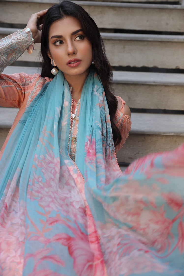 Ellena | Printed Lawn Collection | D03 - Official Ellena stockist in UK - Sakeena London