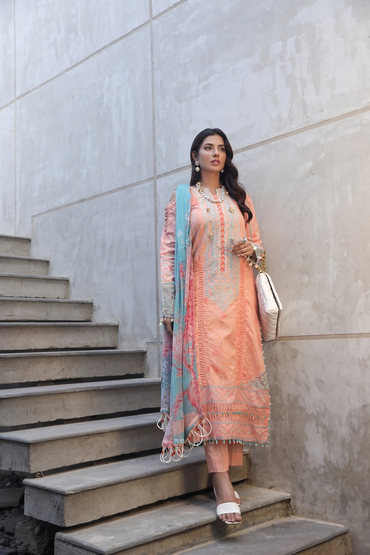 Ellena | Printed Lawn Collection | D03 - Official Ellena stockist in UK - Sakeena London