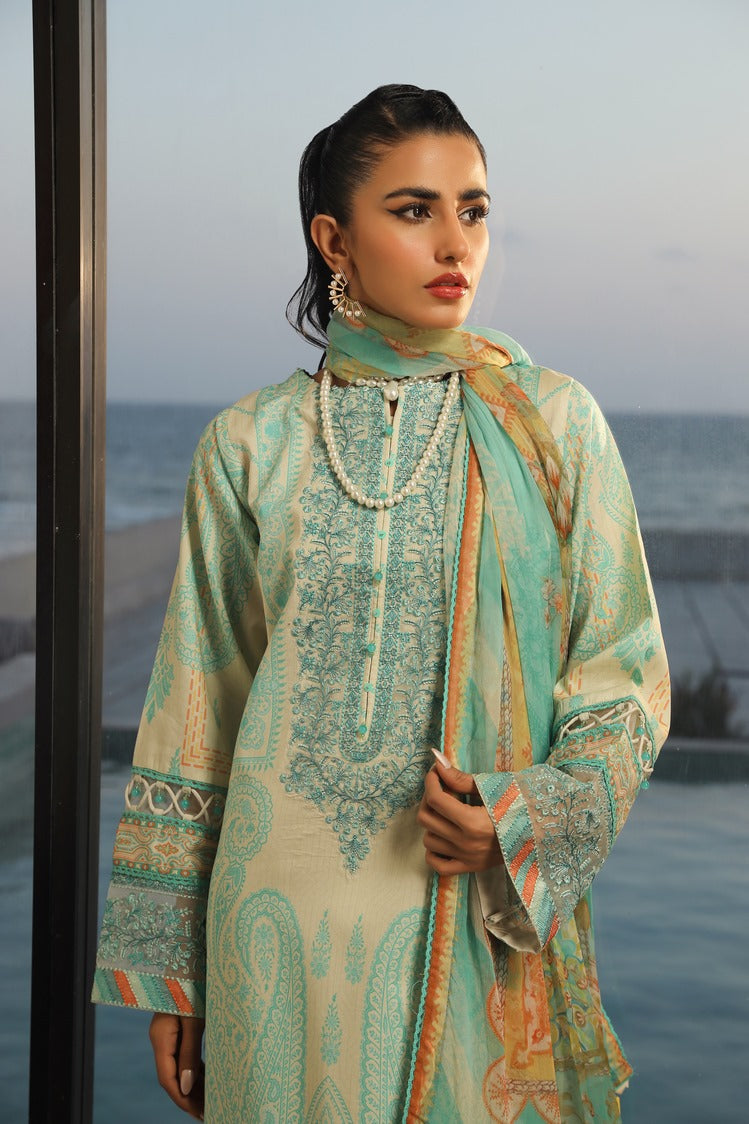 Ellena | Printed Lawn Collection | D04 - Official Ellena stockist in UK - Sakeena London