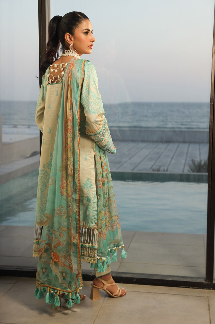 Ellena | Printed Lawn Collection | D04 - Official Ellena stockist in UK - Sakeena London