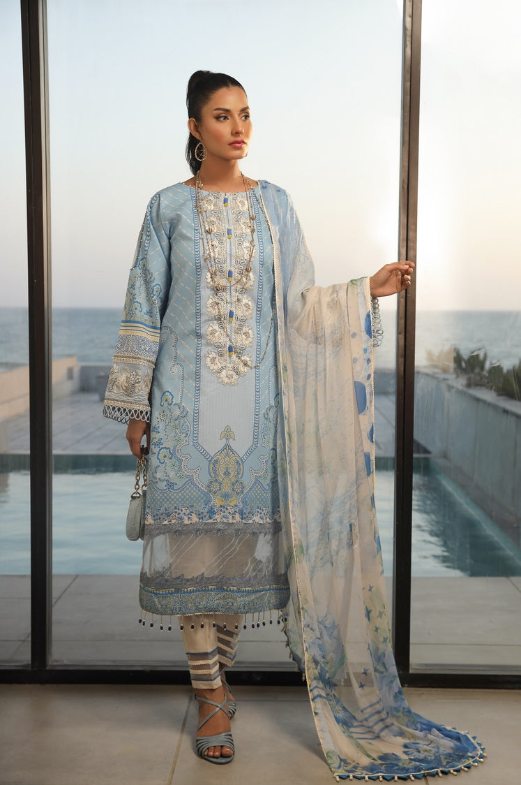 Ellena | Printed Lawn Collection | D05 - Official Ellena stockist in UK - Sakeena London