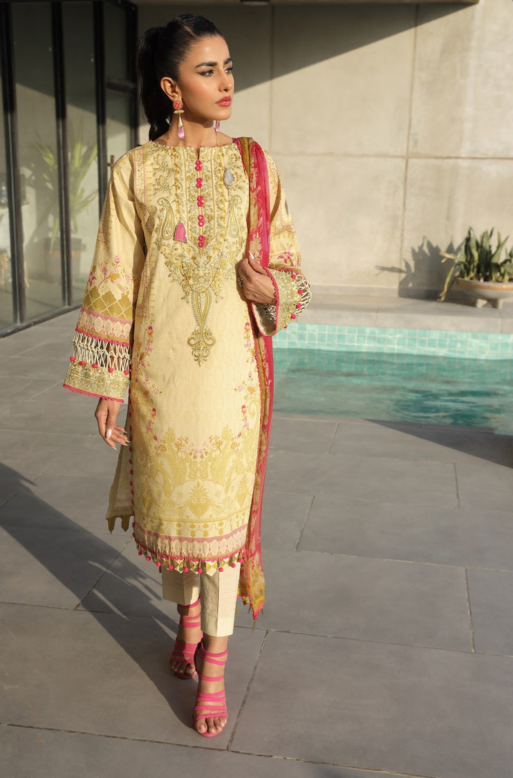 Ellena | Printed Lawn Collection | D06 - Official Ellena stockist in UK - Sakeena London