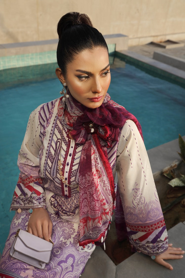 Ellena | Printed Lawn Collection | D07 - Official Ellena stockist in UK - Sakeena London