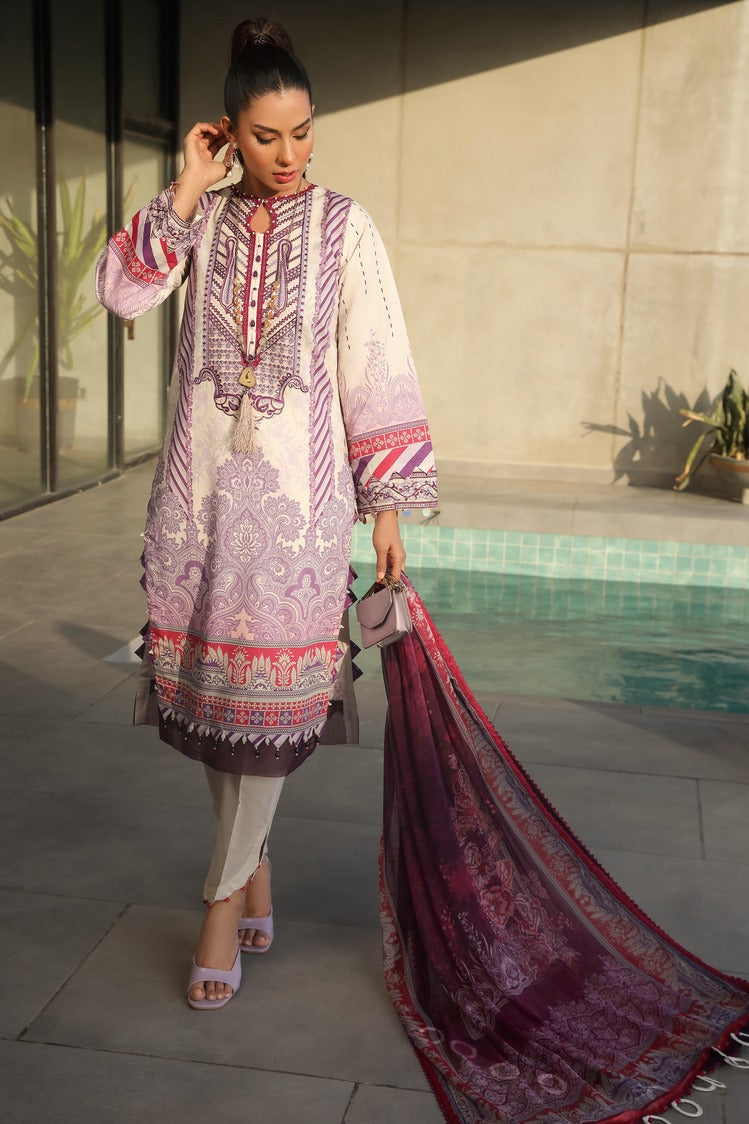 Ellena | Printed Lawn Collection | D07 - Official Ellena stockist in UK - Sakeena London