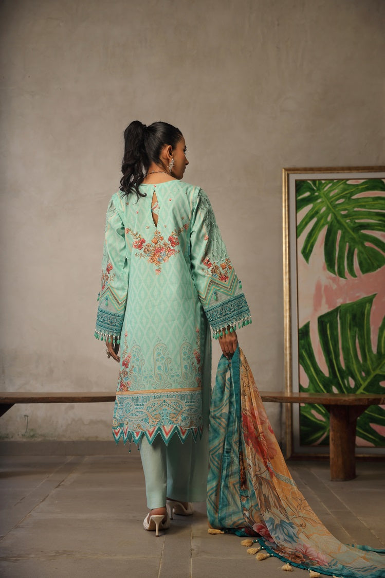 Ellena | Printed Lawn Collection | D09 - Official Ellena stockist in UK - Sakeena London