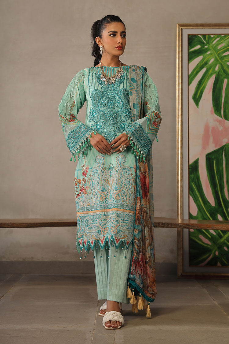 Ellena | Printed Lawn Collection | D09 - Official Ellena stockist in UK - Sakeena London