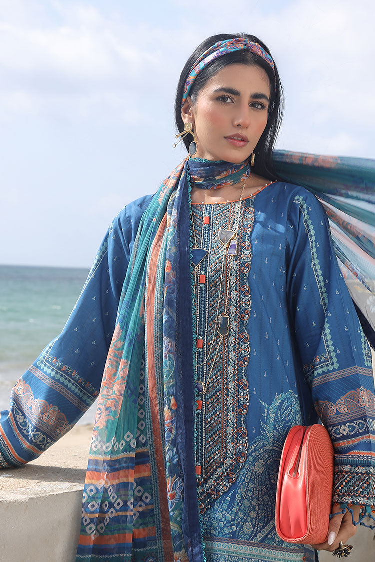 Ellena | Printed Lawn Collection | D10 - Official Ellena stockist in UK - Sakeena London