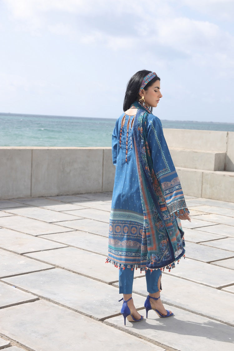 Ellena | Printed Lawn Collection | D10 - Official Ellena stockist in UK - Sakeena London
