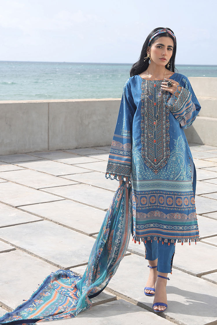 Ellena | Printed Lawn Collection | D10 - Official Ellena stockist in UK - Sakeena London