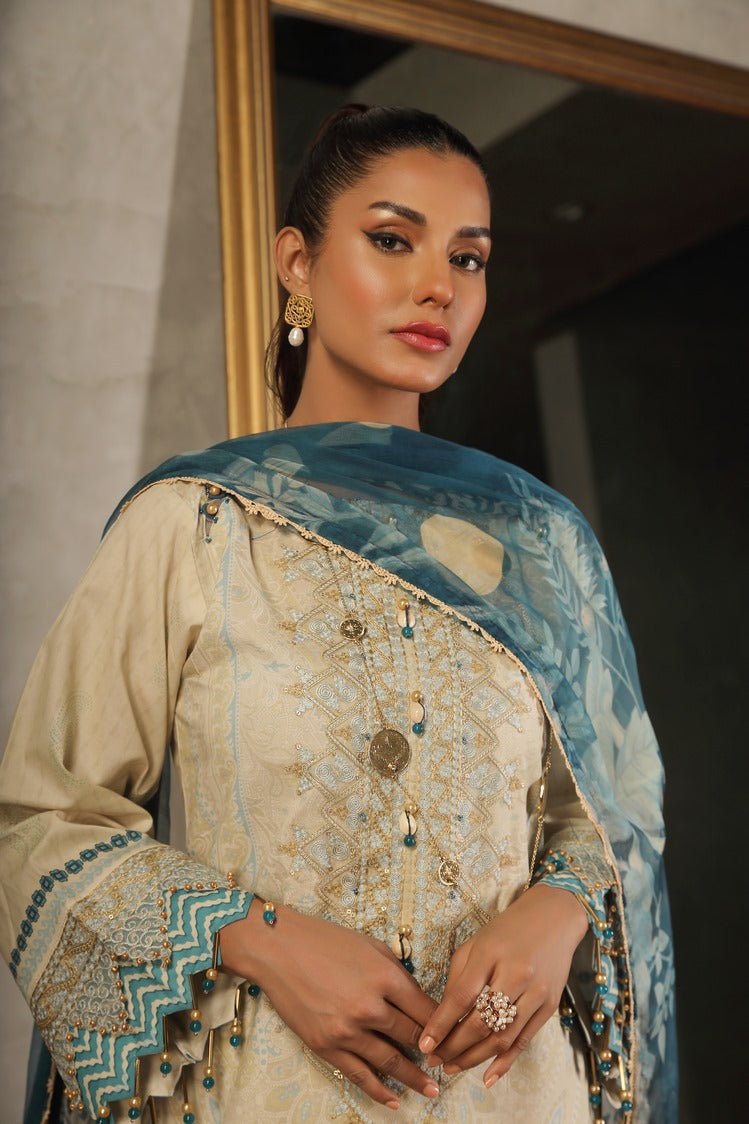 Ellena | Printed Lawn Collection | D11 - Official Ellena stockist in UK - Sakeena London