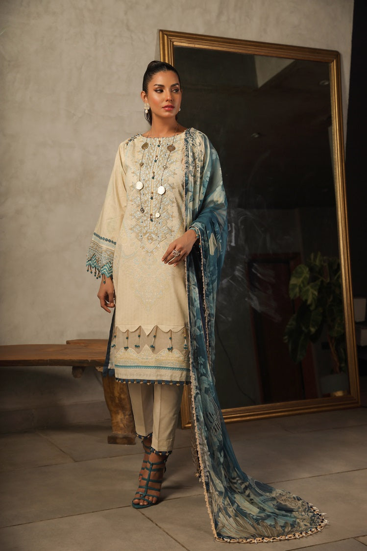 Ellena | Printed Lawn Collection | D11 - Official Ellena stockist in UK - Sakeena London