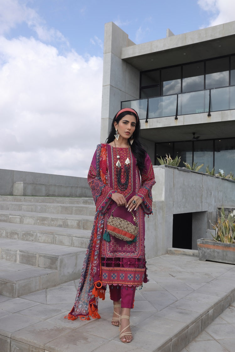 Ellena | Printed Lawn Collection | D12 - Official Ellena stockist in UK - Sakeena London