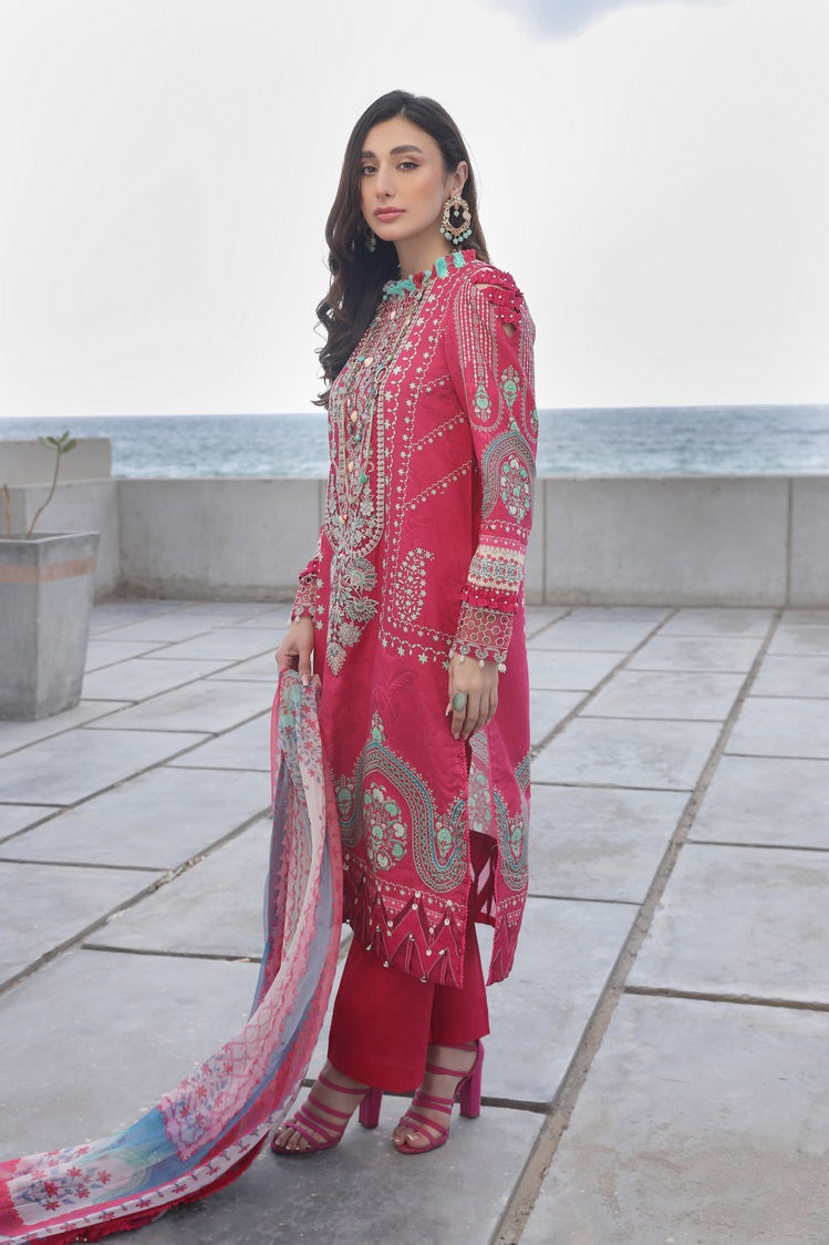 Ellena | Printed Lawn Collection | D13 - Official Ellena stockist in UK - Sakeena London