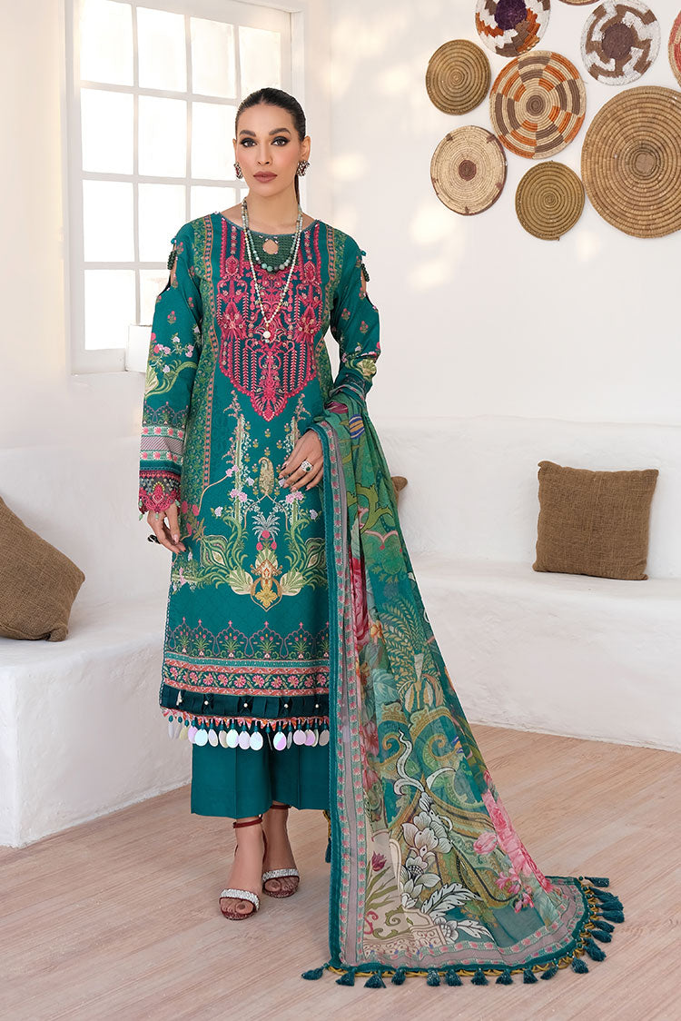 Ellena | Printed Lawn Collection | D14 - Official Ellena stockist in UK - Sakeena London