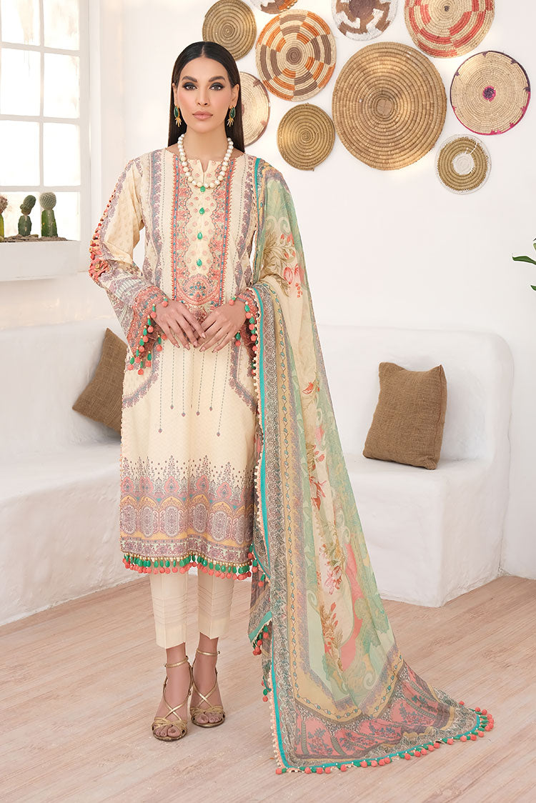 Ellena | Printed Lawn Collection | D15 - Official Ellena stockist in UK - Sakeena London