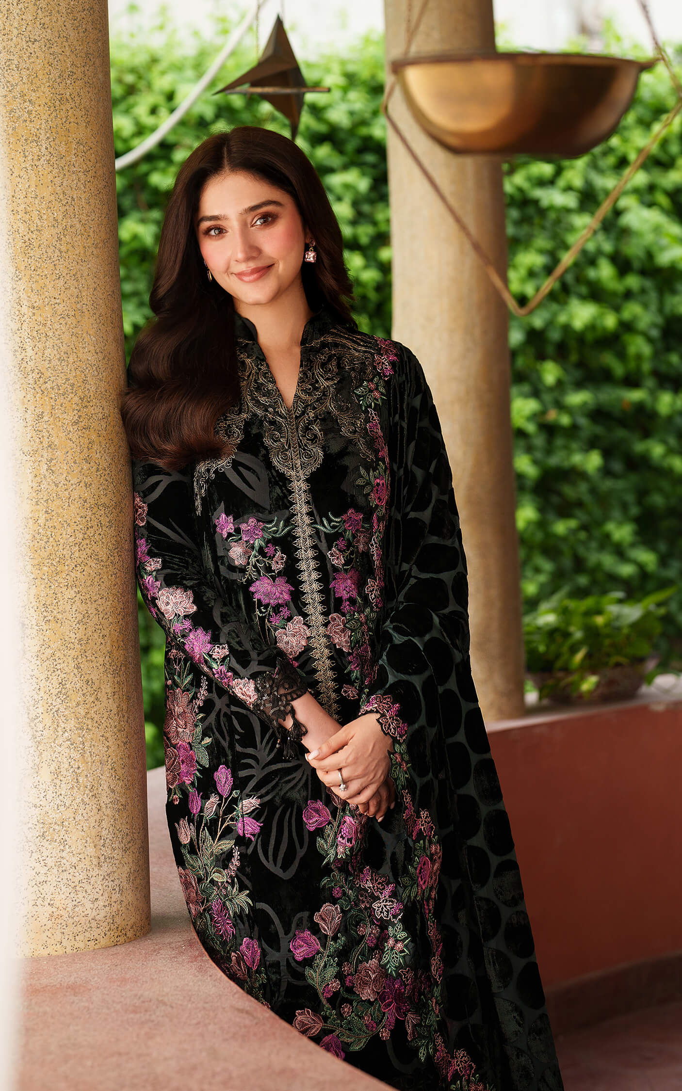 Asifa and Nabeel | Pashmina Luxe 25 | Eira LWC25-02 - Official Asifa and Nabeel stockist in UK - Sakeena London