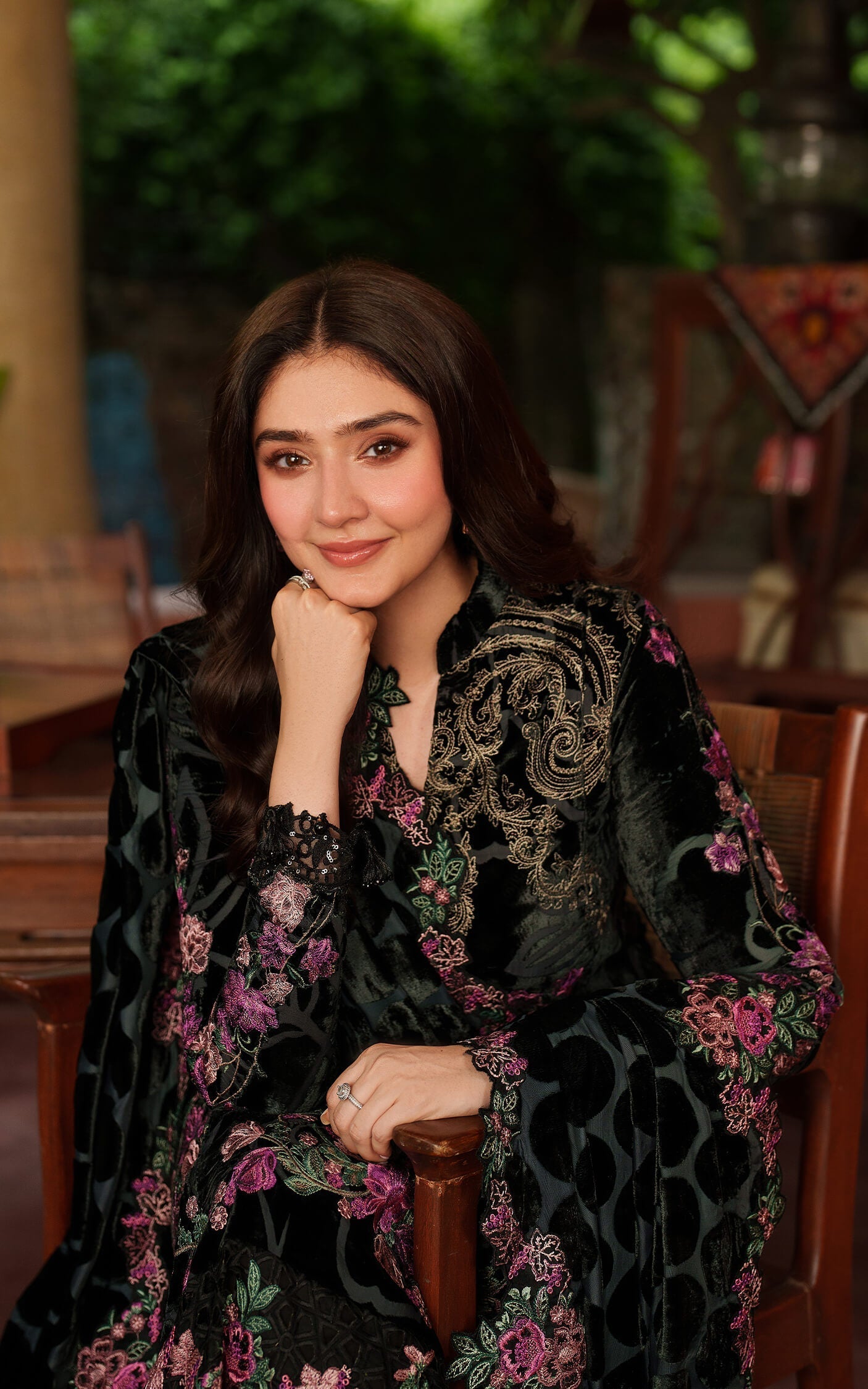 Asifa and Nabeel | Pashmina Luxe 25 | Eira LWC25-02 - Official Asifa and Nabeel stockist in UK - Sakeena London
