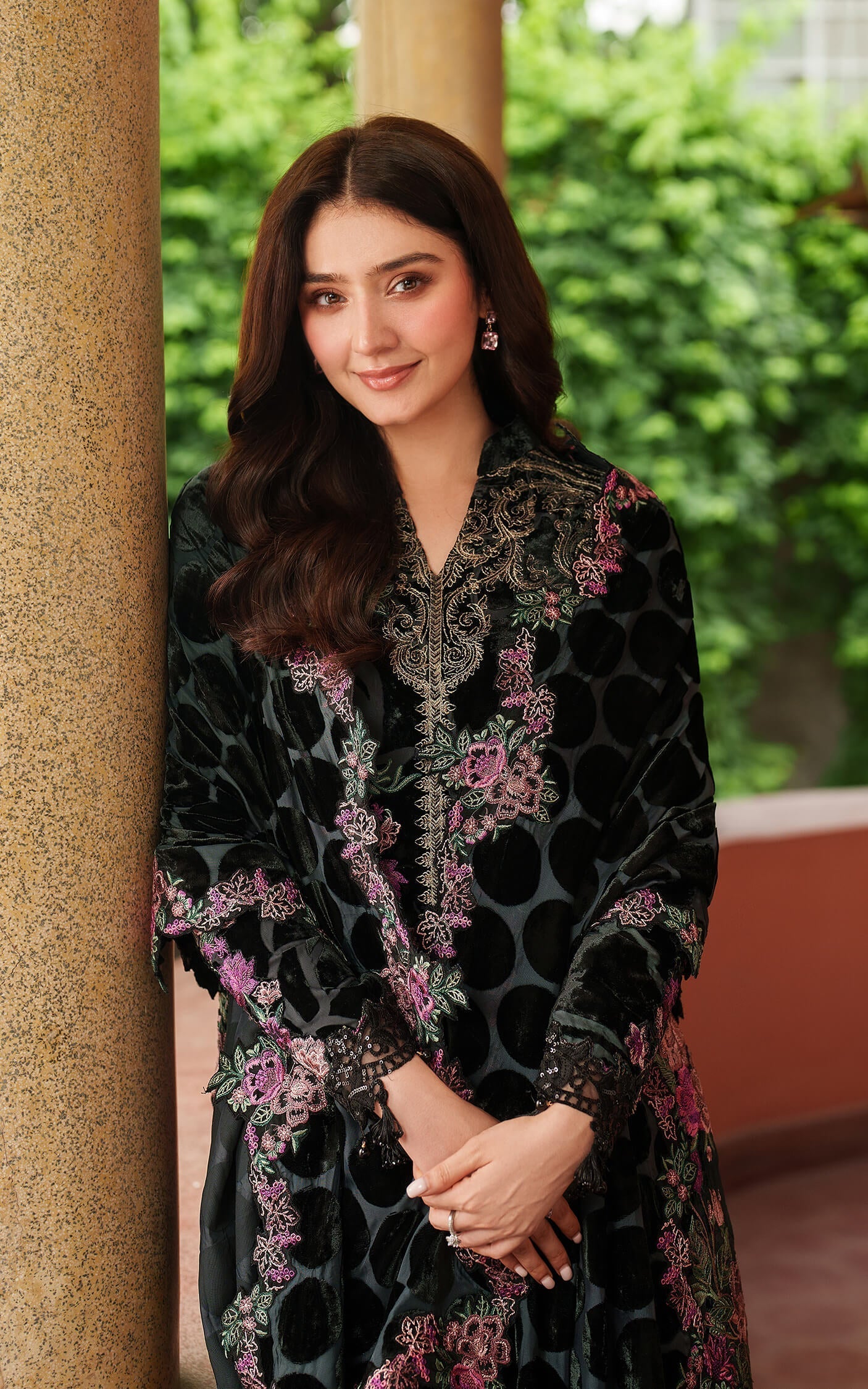Asifa and Nabeel | Pashmina Luxe 25 | Eira LWC25-02 - Official Asifa and Nabeel stockist in UK - Sakeena London