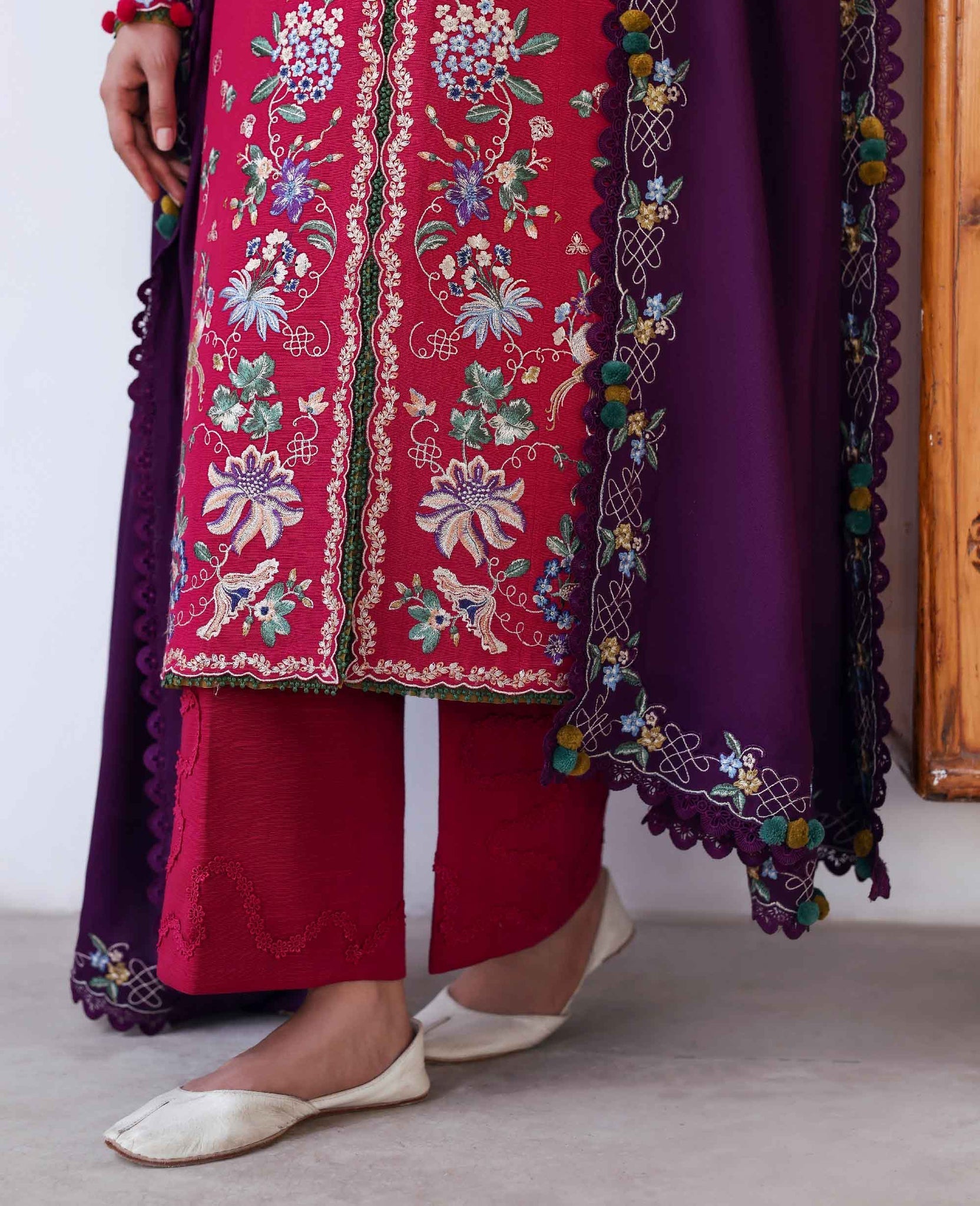 Republic Womenswear | Amaris Luxury Shawl 25 | Elaria - Official Republic Womenswear stockist in UK - Sakeena London