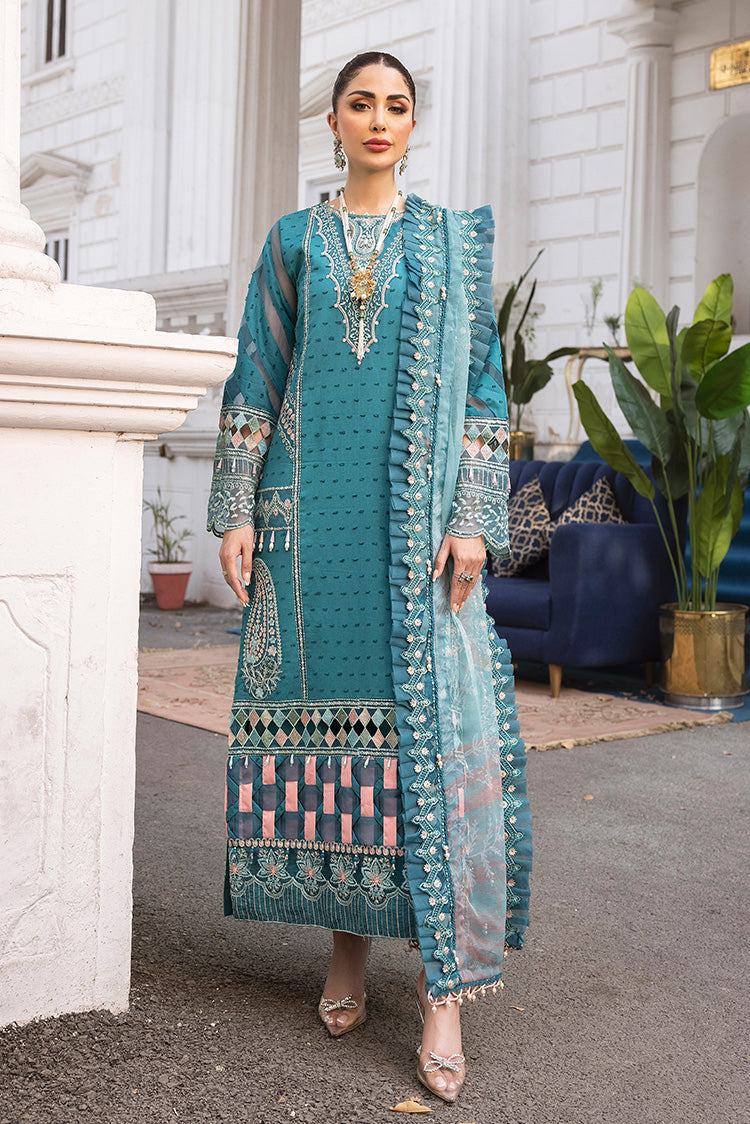 Ellena | Luxury Embroidered Collection | D19 - Official Ellena stockist in UK - Sakeena London