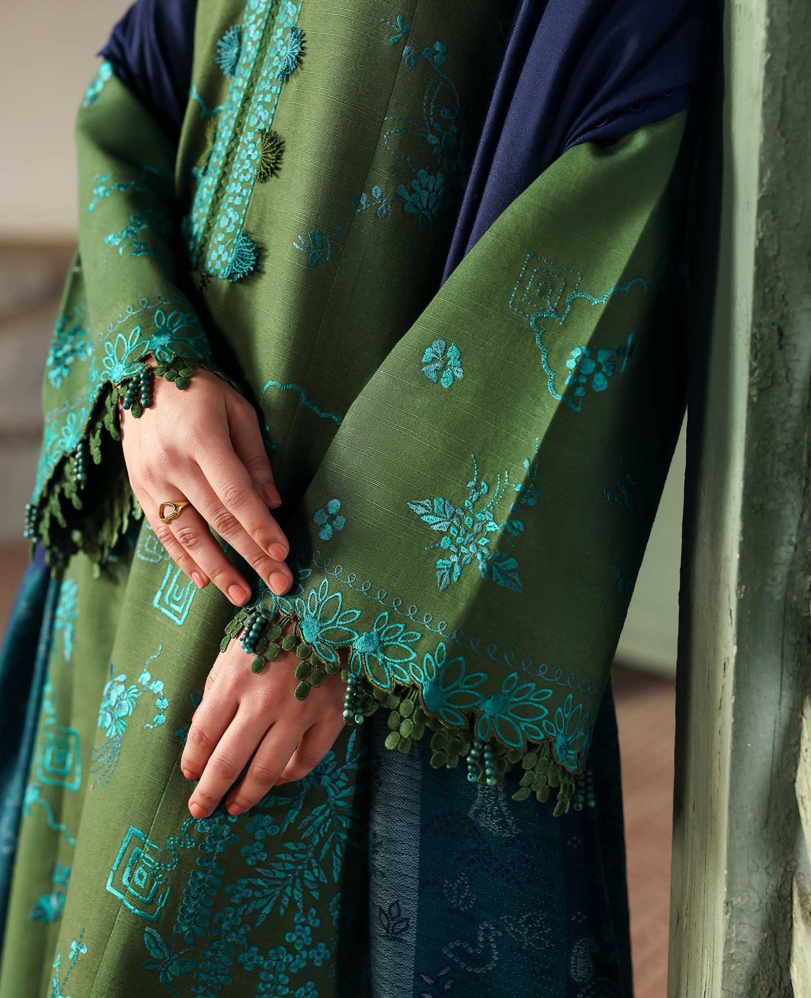 Republic Womenswear | Amaris Luxury Shawl 25 | Elysia - Official Republic Womenswear stockist in UK - Sakeena London
