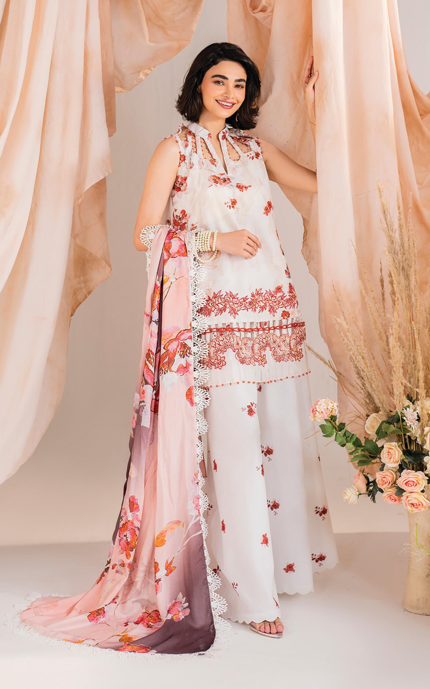 Asifa and Nabeel | Winter Meraki 24 | Embroider-MW-15 - Official Asifa and Nabeel stockist in UK - Sakeena London