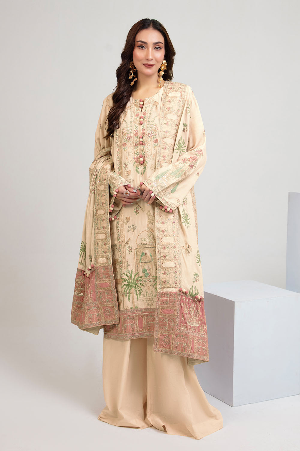 Gul Ahmed | Royal Muse Luxe 25 | SP-52056 - Official Gul Ahmed stockist in UK - Sakeena London