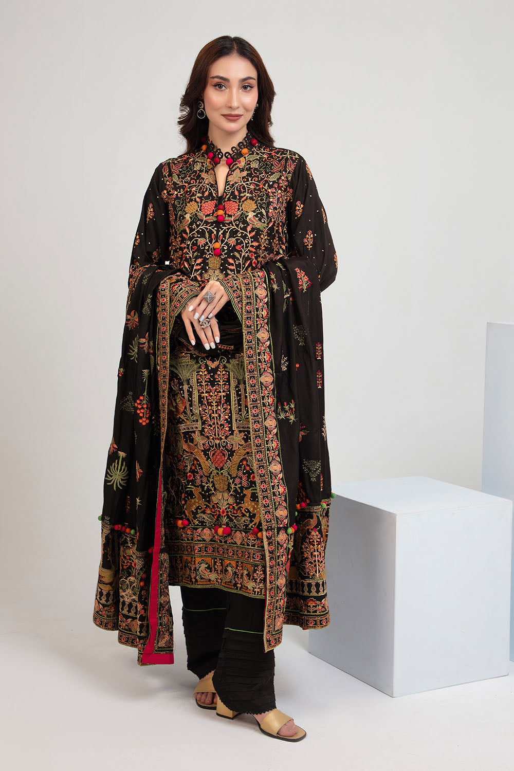 Gul Ahmed | Royal Muse Luxe 25 | SP-52057 - Official Gul Ahmed stockist in UK - Sakeena London