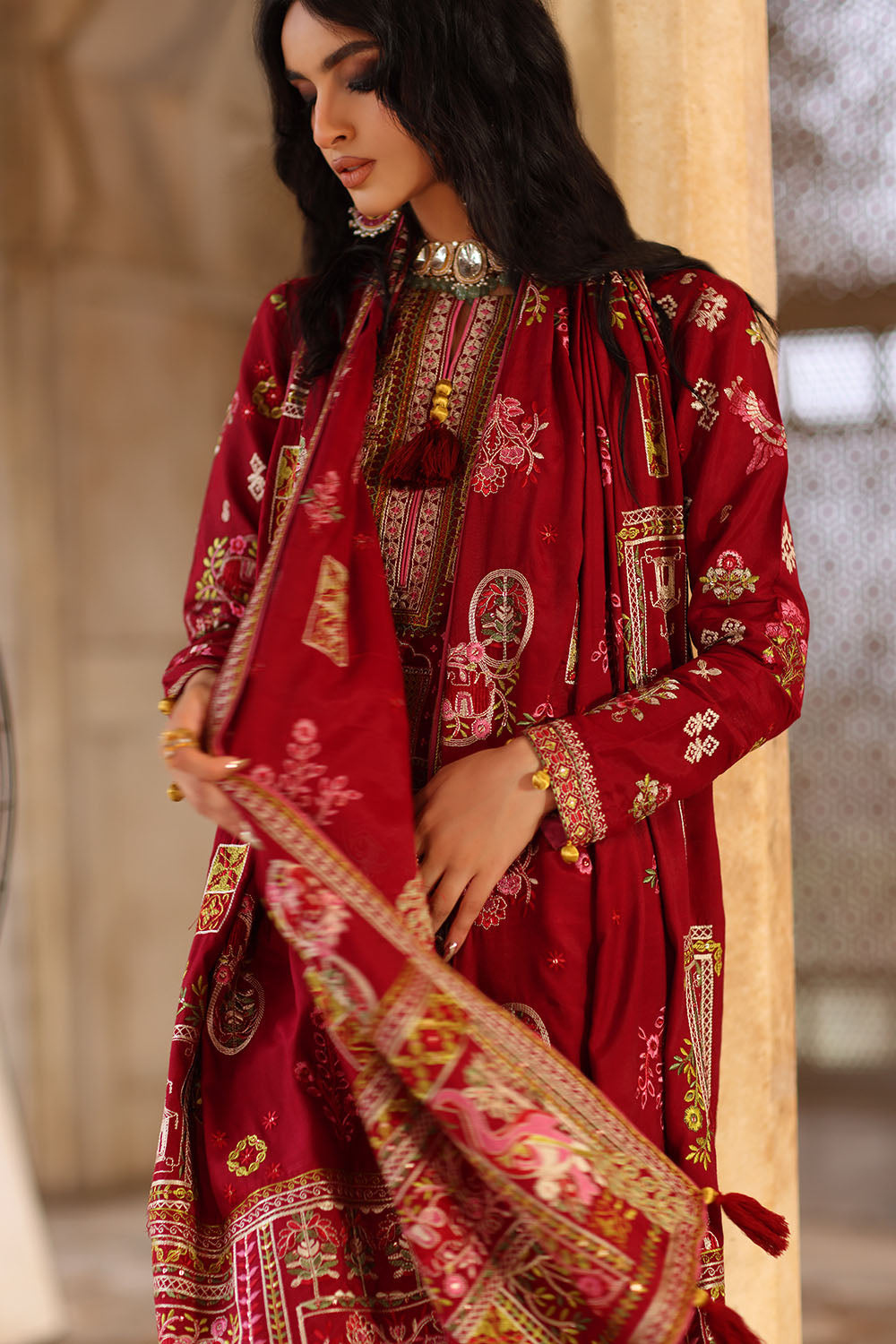 Gul Ahmed | Royal Muse Luxe 25 | SP-52058 - Official Gul Ahmed stockist in UK - Sakeena London