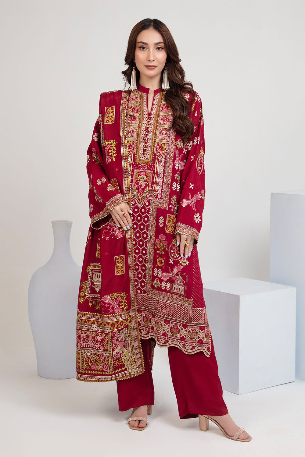 Gul Ahmed | Royal Muse Luxe 25 | SP-52058 - Official Gul Ahmed stockist in UK - Sakeena London