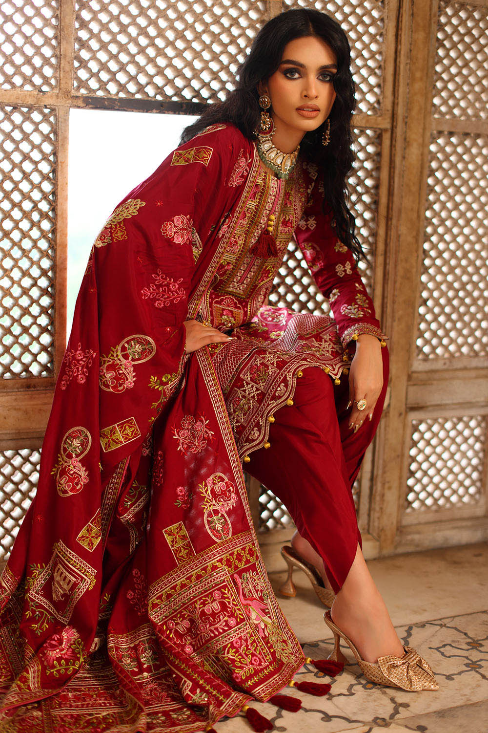 Gul Ahmed | Royal Muse Luxe 25 | SP-52058 - Official Gul Ahmed stockist in UK - Sakeena London