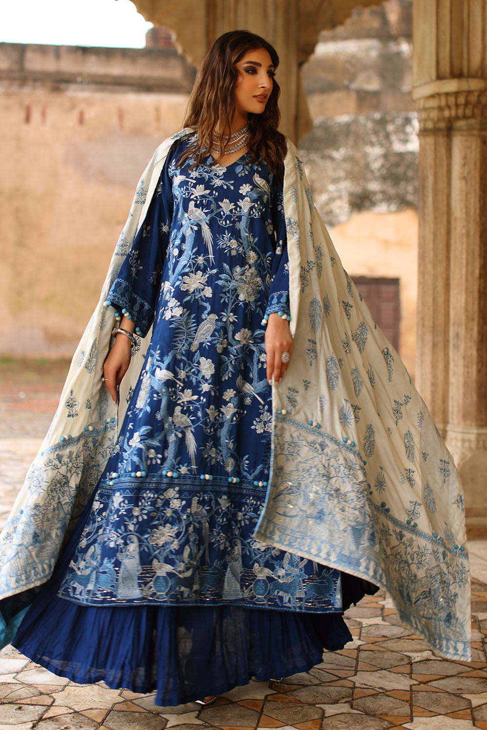 Gul Ahmed | Royal Muse Luxe 25 | SP-52060 - Official Gul Ahmed stockist in UK - Sakeena London