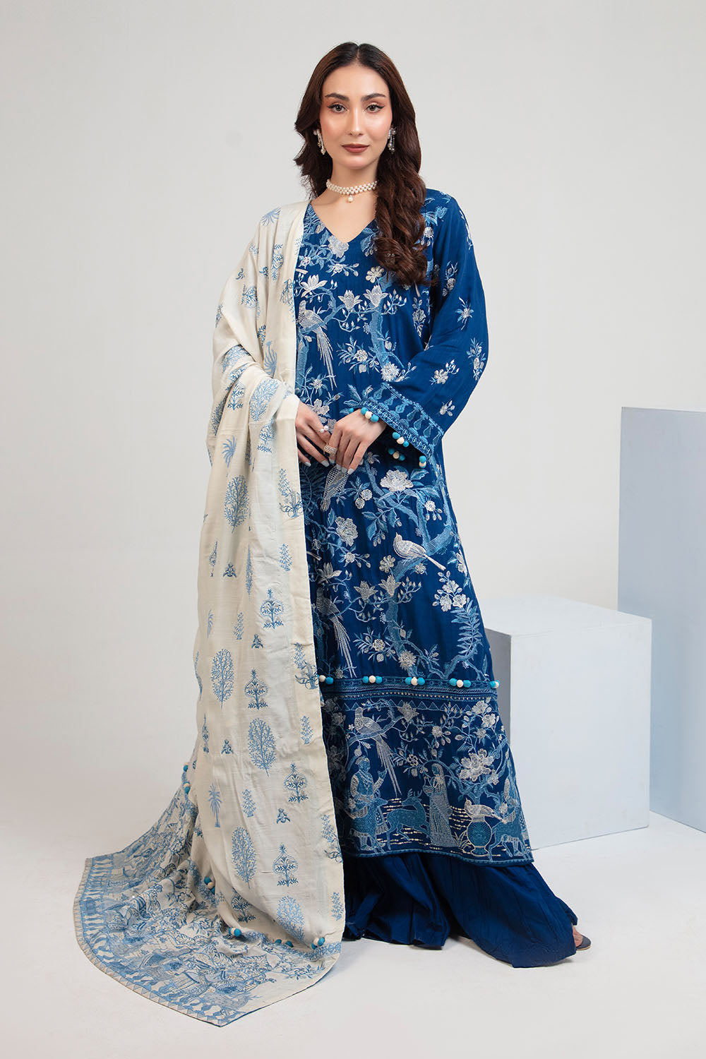 Gul Ahmed | Royal Muse Luxe 25 | SP-52060 - Official Gul Ahmed stockist in UK - Sakeena London