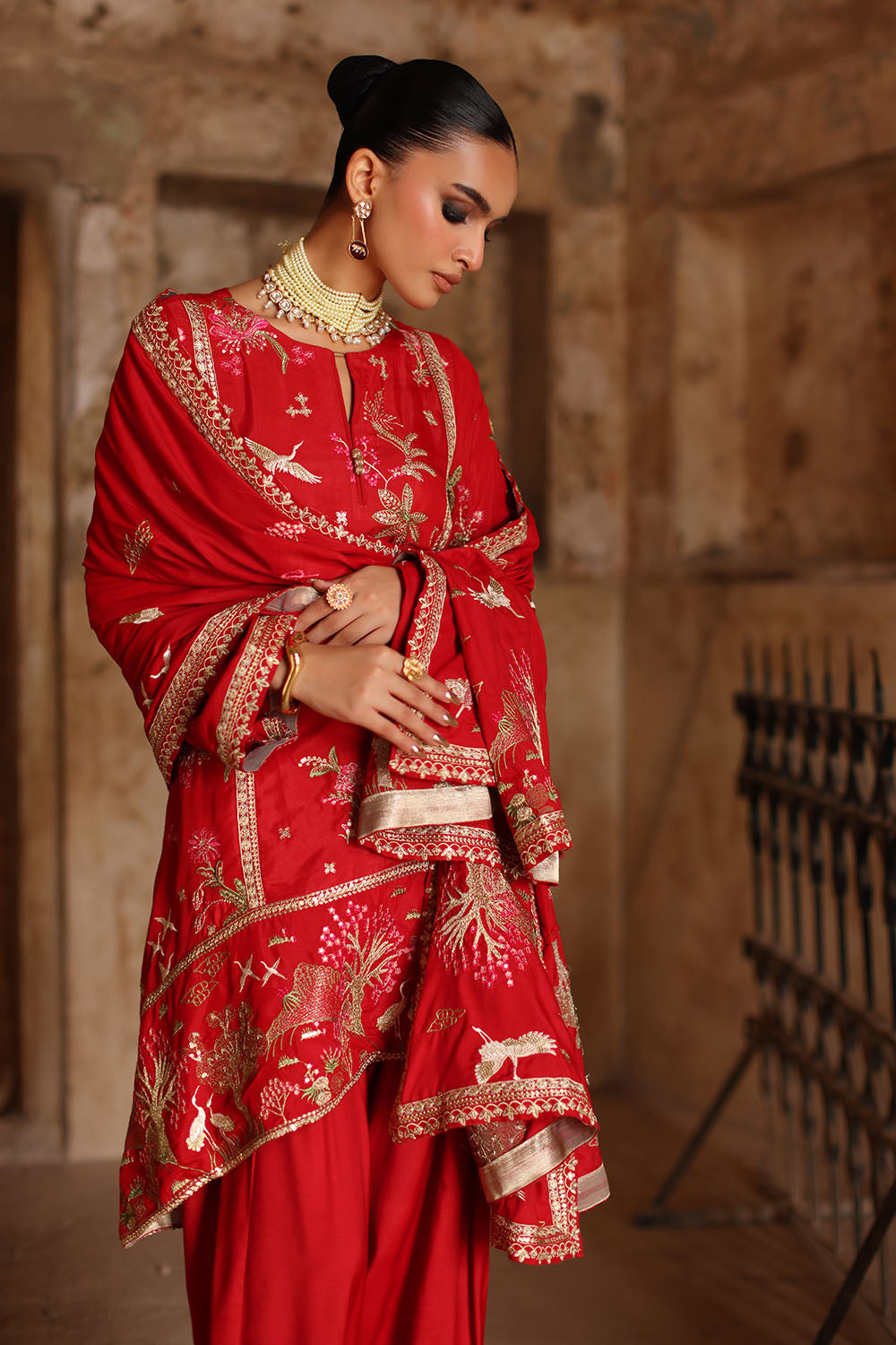 Gul Ahmed | Royal Muse Luxe 25 | SP-52062 - Official Gul Ahmed stockist in UK - Sakeena London