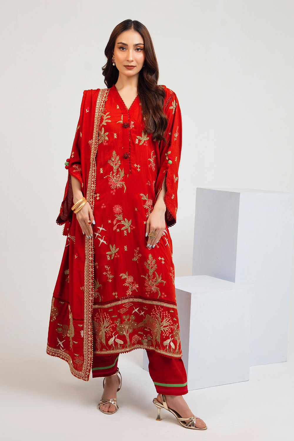 Gul Ahmed | Royal Muse Luxe 25 | SP-52062 - Official Gul Ahmed stockist in UK - Sakeena London