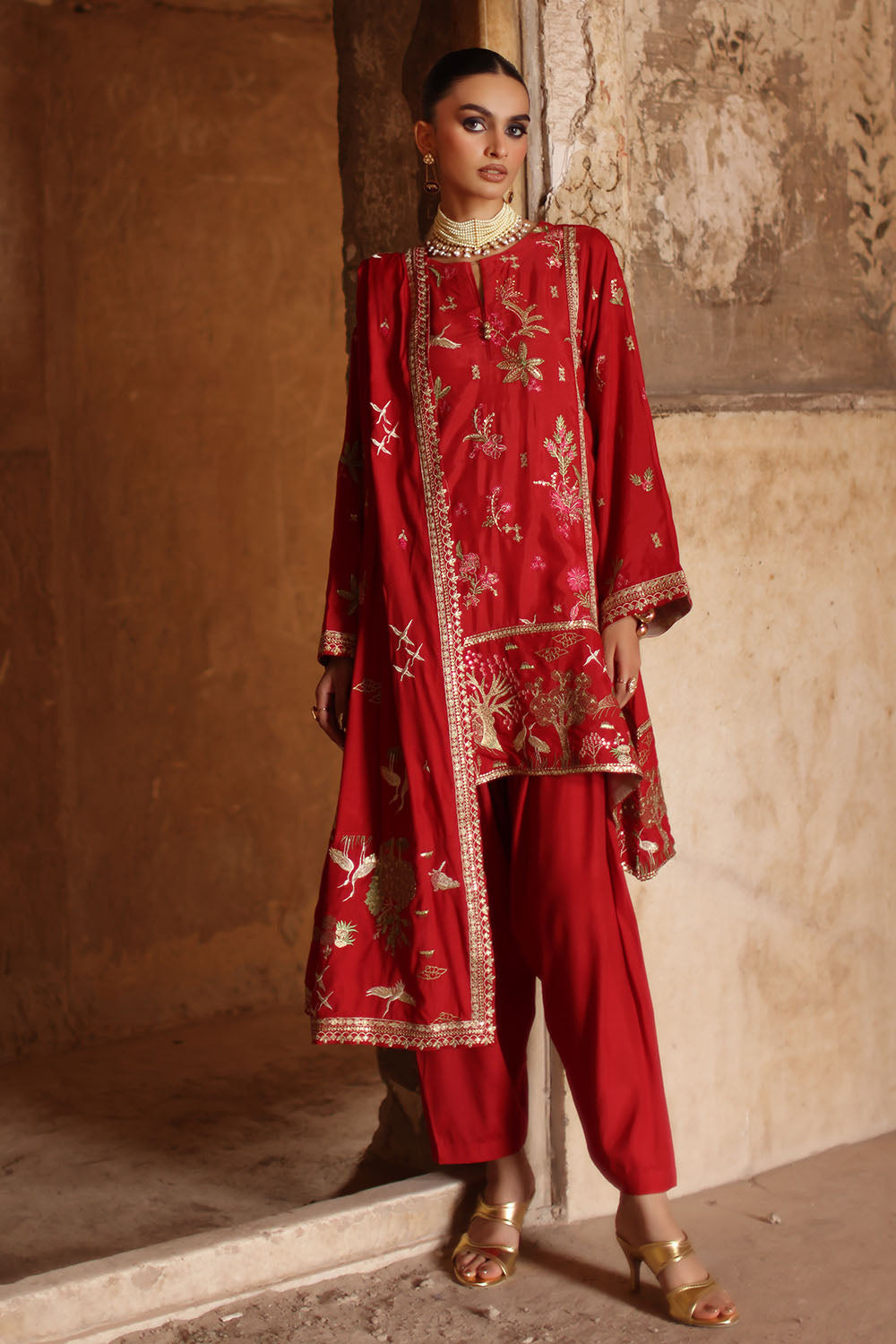 Gul Ahmed | Royal Muse Luxe 25 | SP-52062 - Official Gul Ahmed stockist in UK - Sakeena London