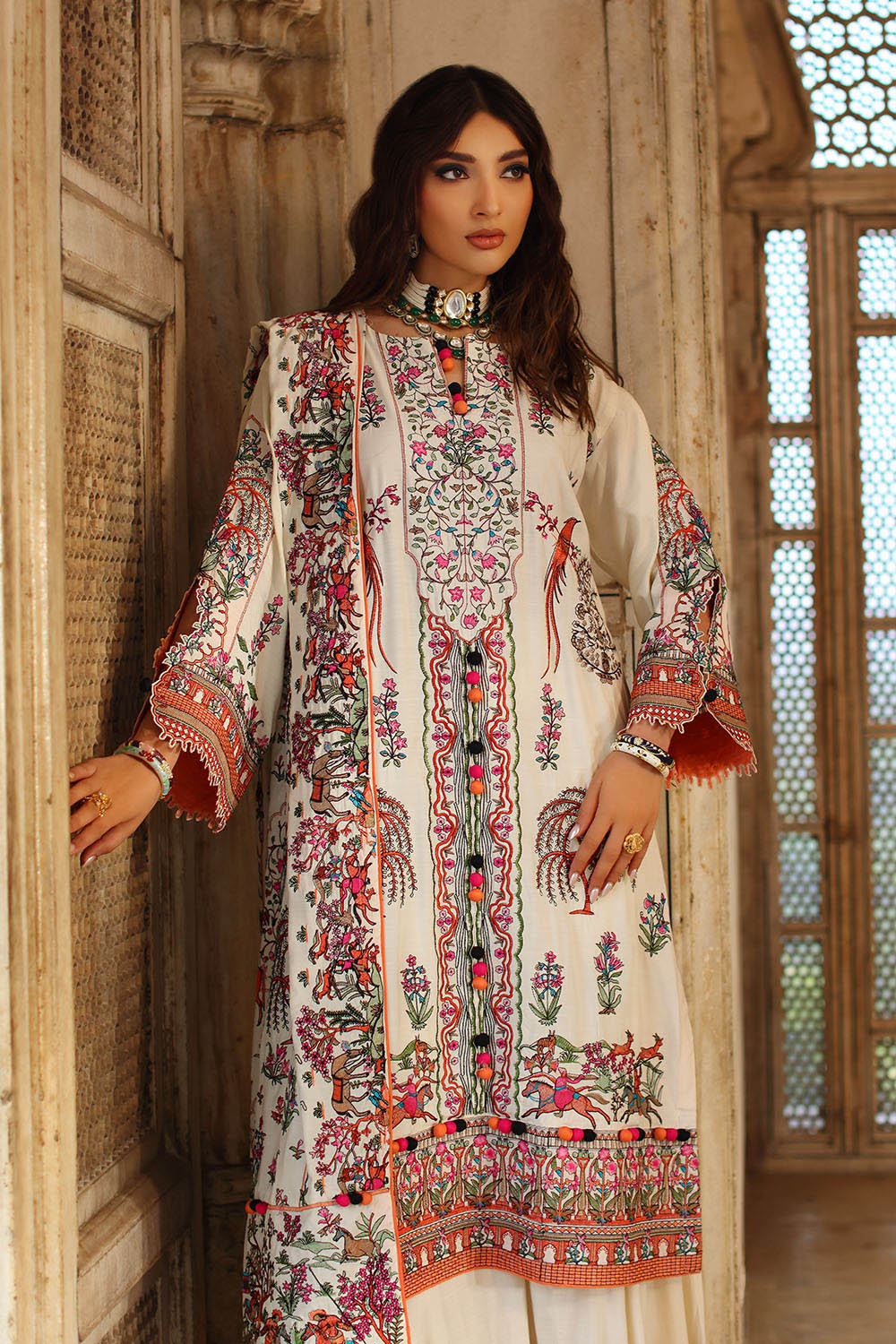 Gul Ahmed | Royal Muse Luxe 25 | SP-52063 - Official Gul Ahmed stockist in UK - Sakeena London