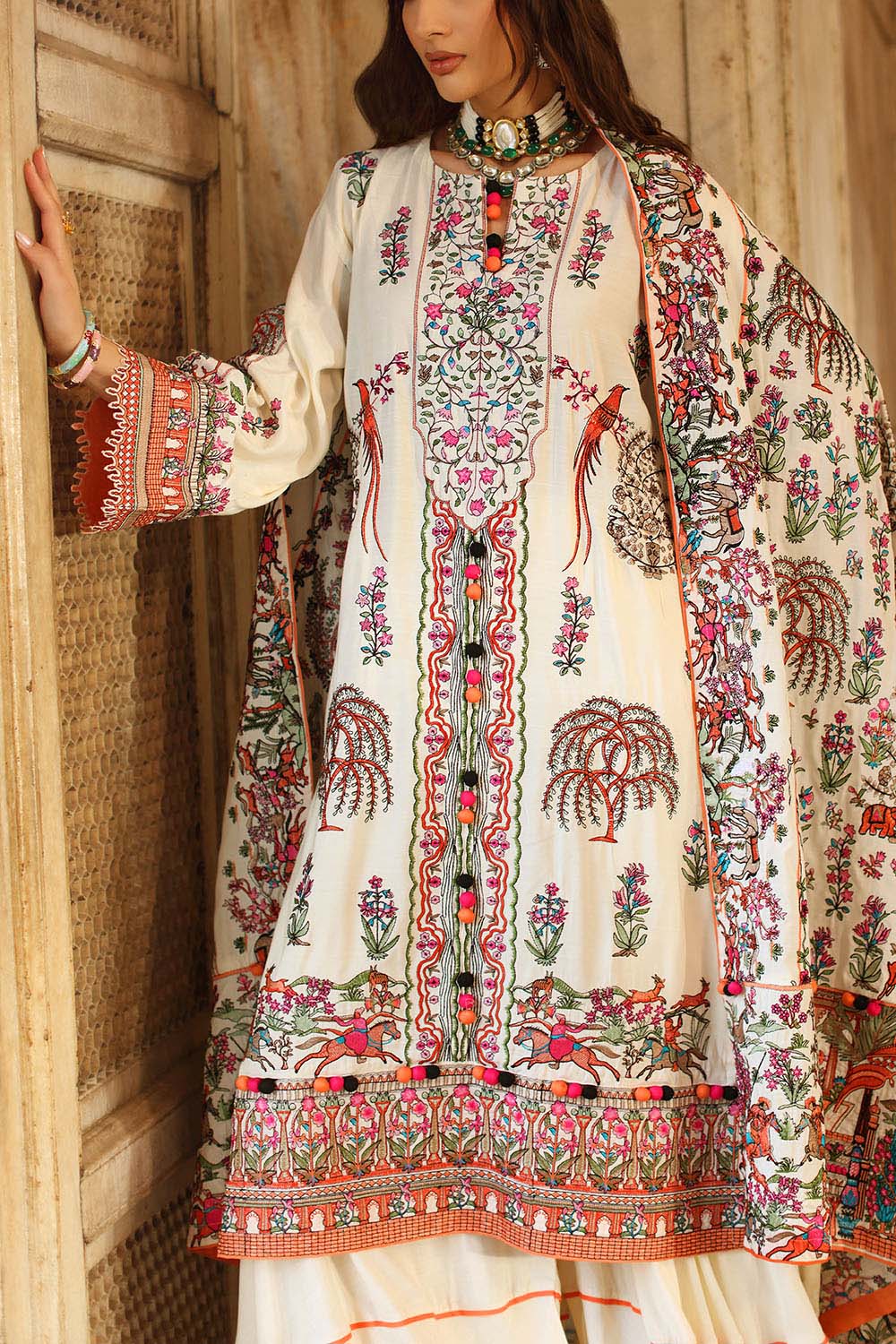 Gul Ahmed | Royal Muse Luxe 25 | SP-52063 - Official Gul Ahmed stockist in UK - Sakeena London