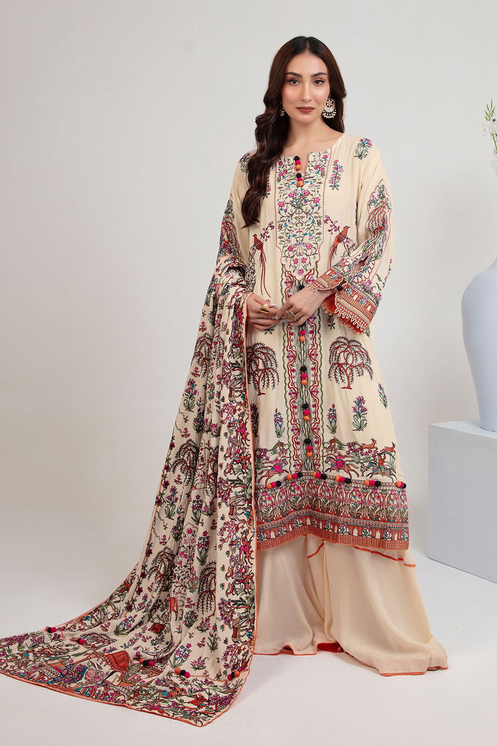 Gul Ahmed | Royal Muse Luxe 25 | SP-52063 - Official Gul Ahmed stockist in UK - Sakeena London