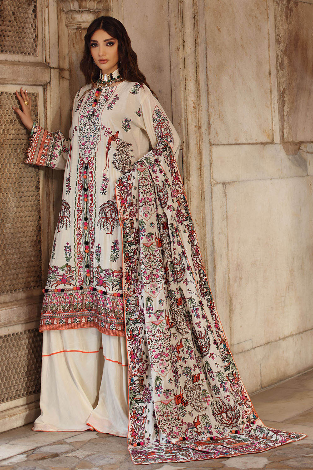 Gul Ahmed | Royal Muse Luxe 25 | SP-52063 - Official Gul Ahmed stockist in UK - Sakeena London