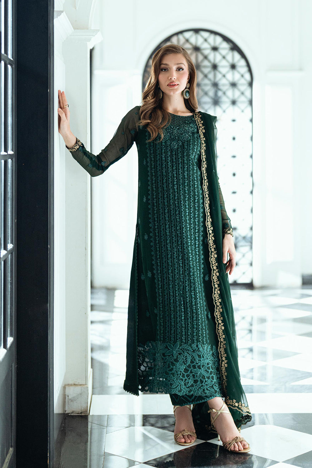 Azure | Ensembles | Emerald Whisper - Official Azure stockist in UK - Sakeena London
