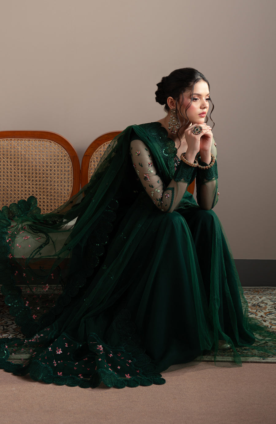 Fabiha Fatima | Elvin Pret Wear | EMERELLE - Official Fabiha Fatima stockist in UK - Sakeena London