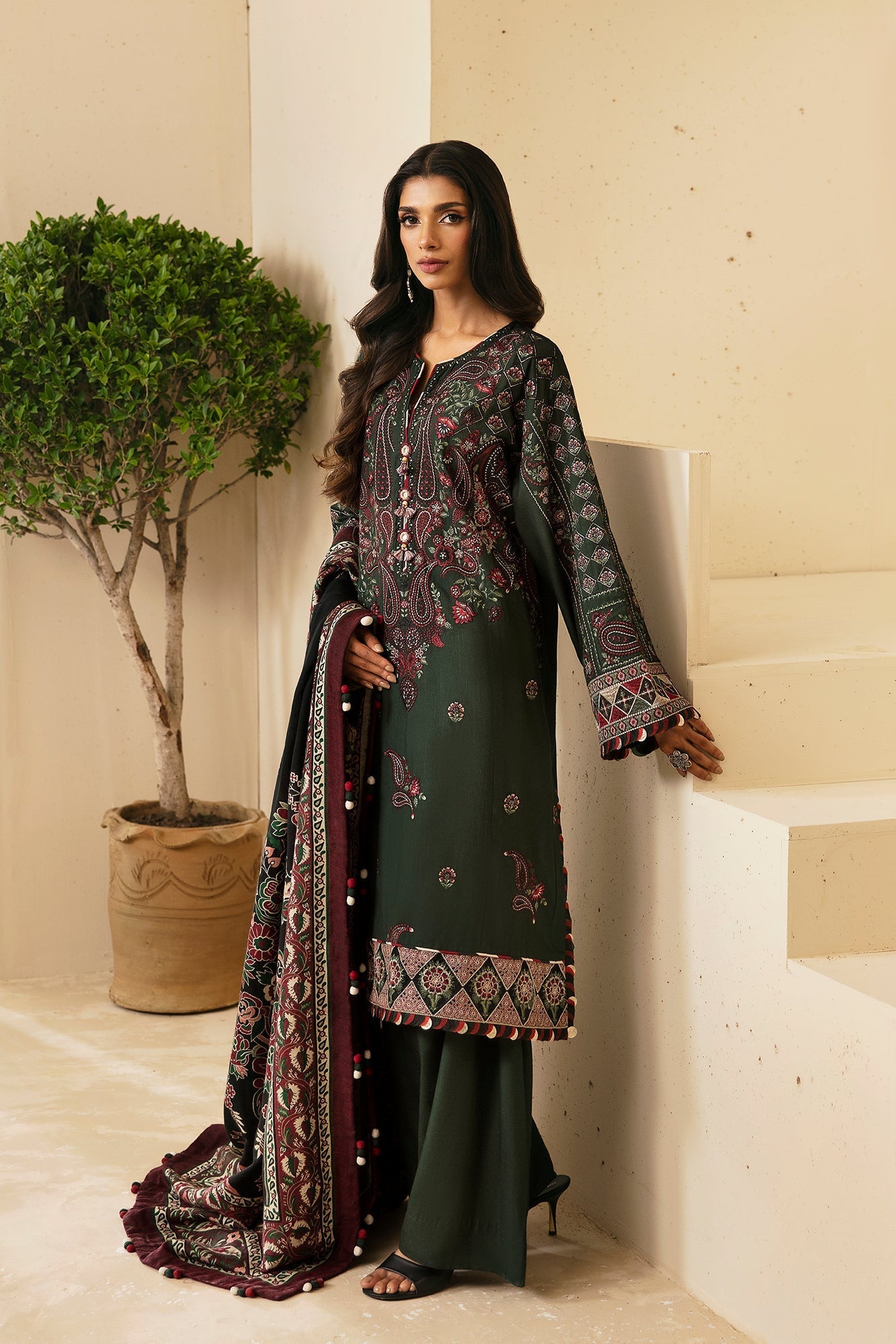 Ethnic | Rozana Winter Collection | ET-10 - Official Ethnic stockist in UK - Sakeena London